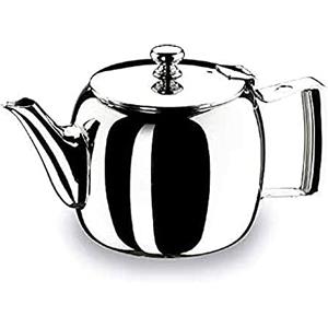 Lacor 65025 - Teiera Luxe Acciaio Inox. 0,25 litri Qualità Professionale | Realizzato in acciaio inossidabile alimentare; alta resistenza alla corrosione e usura quotidiana in cucina