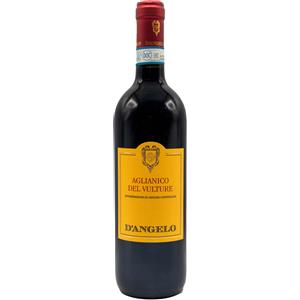 D'Angelo Aglianico Del Vulture DOC - Vino Rosso Affinato 20 Mesi con Profumi di Frutti di Sottobosco
