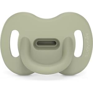 Suavinex, Ciuccio Tutto in Silicone, per Bambini 0/6 Mesi, Ciuccio con Tettarella Simmetrica Sx Pro, Super Morbido e Flessibile, Ideale per Dormire, Color Essence, Verde Lago