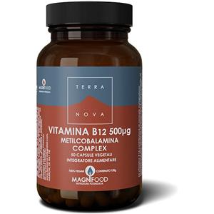 Terranova Vitamine - Vitamina B12 Integratore, 50 Capsule
