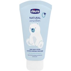 Chicco Natural Sensation Crema Corpo 150ml - Idratante e Protettiva per Neonati con Burro di Karitè e Vitamina E