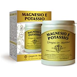 Dr Giorgini Dr. Giorgini Magnesio e Potassio, 360g polvere - Integratore alimentare, Dr Giorgini