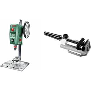 Bosch PBD 40 Trapano a Colonna, 710 W, perAcciaio e Legno, 13 mm e 40 mm, in Cartone + Bosch 2608030055 Morsa MS 80, Apertura 80 mm