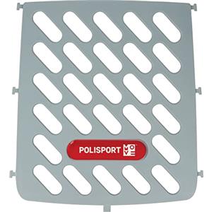 POLISPORT 8637900019 - Rete posteriore in plastica di ricambio per sedia modello GUPPY MAXI grigio scuro