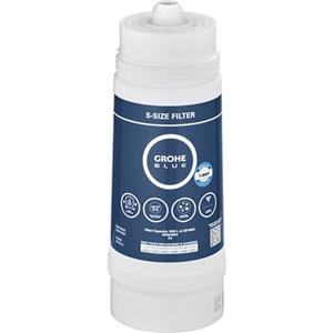 GROHE Filtro a 5 Fasi, Filtro di Ricambio per Sistemi GROHE Blue, per Esaltare il Gusto dell'Acqua, Ridurne il Residuo Fisso e il Calcare, Taglia S Capacità Media 600 L, 40404001