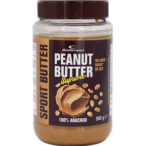 ANDERSON Sport Butter - Burro di Arachidi Naturale 510g, Puro e Senza Additivi