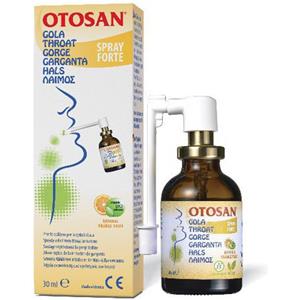 Otosan Gola Spray Forte 30 ml - Coadiuvante per Faringite, Irritazione e Secchezza della Gola