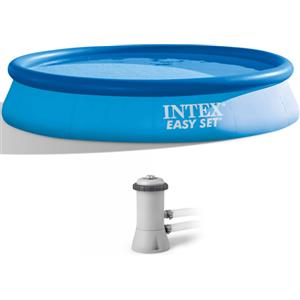 Intex Easy Set 28142NP - Piscina gonfiabile + Pompa filtro 45 W