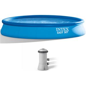 Intex Easy Set 28158NP - Ø457x84 cm - Piscina gonfiabile + Pompa filtro 45 W