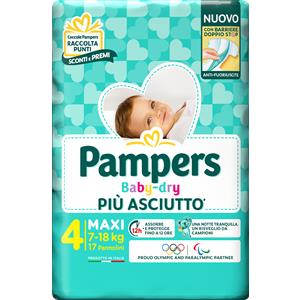 FATER SpA Pampers Baby-Dry Downcount Maxi 17 Pezzi
