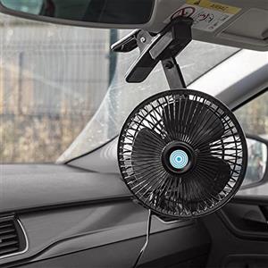 Topolenashop Mini Ventilatore Portatile da Viaggio per Auto Camper Camion SUV 12 Volt 12 V