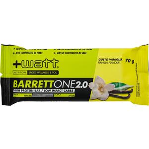 WATT BarrettOne 2.0 Barretta Proteica Vaniglia 70g - Ricca di Proteine e Fibre, Non Ricoperta