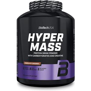 BioTech USA Hyper Mass 2,27 kg - Gusto Cioccolato, Alto Contenuto Proteico, Senza Glutine, con Creatina