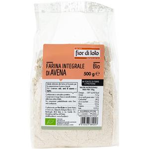 FIOR DI LOTO Farina Integrale di Avena Bio 500 grammi