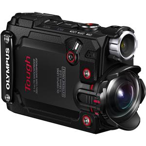 Olympus TG-Tracker - Videocamera per Attività Estreme 4K, CMOS, Impermeabile fino a 30m, Resistente a Urti e Gelo, Nero