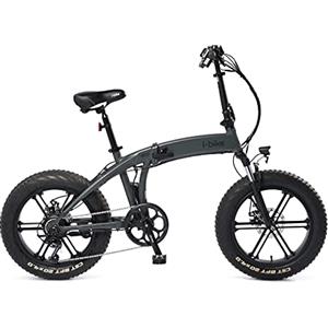 I-Bike Orso Ita99, Bicicletta Elettrica Ripiegabile Unisex Adulto, ‎‎Nero, 175.5 x 130.5 x 30.5 Cm