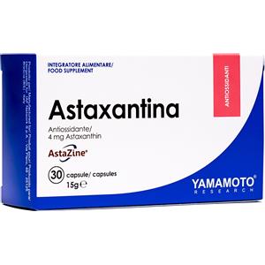 Yamamoto Astaxantina AstaZine® 30 Capsule - Potente Antiossidante da Microalga Haematococcus pluvialis