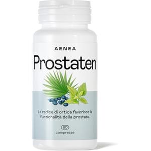 AENEA Prostaten - SERENOA REPENS 640mg - Rapido Benessere Prostata Uomo - L'unico Potenziato con Alto dosaggio Naturale di Ortica - Saw Palmetto, Regolare Funzionalità Tratto Genito-Urinario - 60 cps Aenea