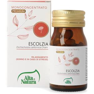 ALTA NATURA Terranata Escolzia 60 Compresse - Integratore Rilassante Vegan con Escolzia