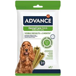 Advance Dental Care Stick Medium/Maxi 180g - Snack per cani con triplo effetto per la cura dentale