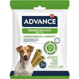 ADVANCE Snack Dental Care Stick Mini - 90g, per Cani di Taglia Mini, Previene Tartaro e Rinfresca Alito