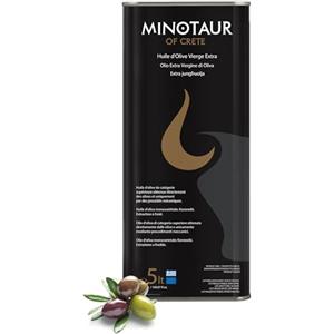Minotaur of Crete | Olio di oliva extravergine di Creta | Estratto a freddo | Contenitore da 5 litri (5L), Raccolto 2025-26