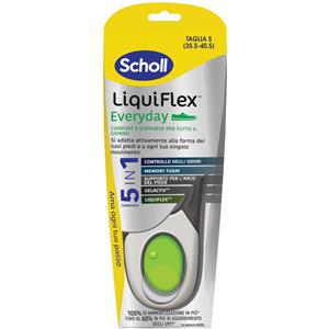 SCHOLL'S WELLNESS COMPANY Srl Scholl LiquiFlex Everyday, taglia S 35.5-40, 1 pezzo