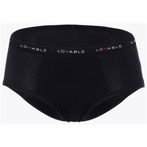 HANES ITALY Srl LOVABLE PERIOD PANTIES CULOTTE FLUSSO ABBONDANTE NERO SMALL