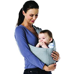 Quaranta Settimane Qs0023G00 Babysling Denim Grigio Fascia Porta Bebè Monospalla, Grigio