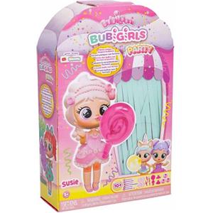 IMC Toys Bubiloons Bubigirls Susie - Bambola da Collezione con Palloncini Gonfiabili e 12 Accessori, per Bambini 5 Anni