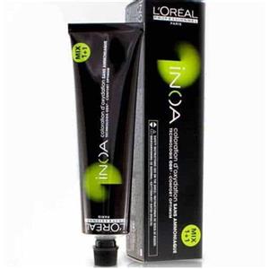 L'OREAL PROFESSIONNEL INOA 6.13 - Crema Colorante 60 ml con Copertura 100% Capelli Bianchi e Nutrimento Intenso