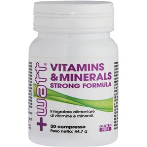 +WATT Vitamins & Minerals Strong Formula 120 compresse