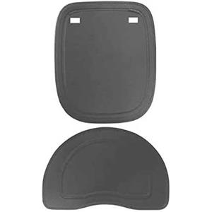 POLISPORT 8634400010 - Cuscino impermeabile di ricambio per sedia modello GROOVY colore grigio scuro