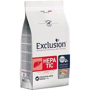 EXCLUSION DIET HEPATIC PORK & RICE AND PEA M/L CONF.12 KG
