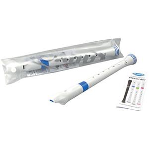 Nuvo Instrumental N310RDBL Flauto Dolce Soprano, Bianco/blu