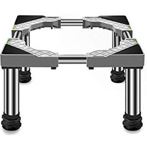 YiHYSj Base per Lavatrice e Frigorifero Base Regolabile per Lavatrice Asciugatrice Stent Durevole Carico Pesante 450 Kg Base per Lavatrice Alta 4/8/12 Piedes Riduzione Del Rumore