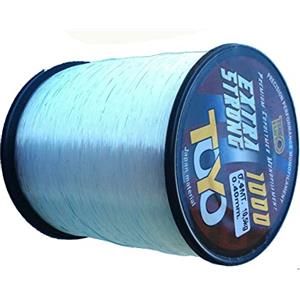Generico Filo Pesca Metri 1000 Trasparente Mulinello Mare Bolentino Traina Palamito Trota (0,25 metri 1000)