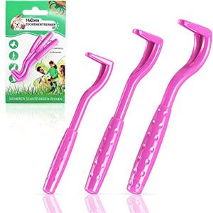 MYDAISY Pinza zecche da uomo 3 in 1 - Pinzetta Zecche Cani Pinza per Zecche Cani, Pinza Zecche Cane per la Rimozione Sicura di Zecche dalla Pelle e dal Pelo - Pinza Zecche Gatto - Pinza Zecche Cani
