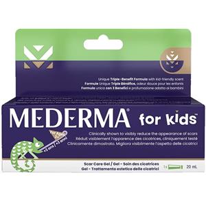 HRA Pharma Mederma Advanced Scar Gel Trattamento per Cicatrici Bambini, 20ml