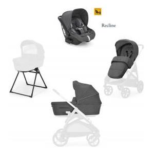 Inglesina - System Quattro Aptica 2023 con Darwin Recline - Velvet Grey