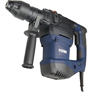 FERM Martello perforatore / Martello demolitore 1500W - include 3 punte trapano, 2 scalpelli e una pratica custodia