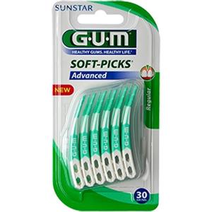 SUNSTAR ITALIANA Srl GUM SOFTPICKS ADVANCE SCOVOLINO LARGE GOMMA 30 PEZZI