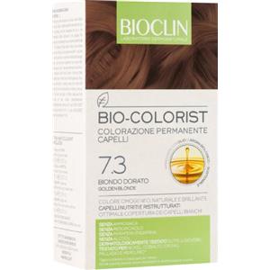 Ist.ganassini Bioclin Bio Color F&P Biondo Chiaro Dorato - Colorazione Permanente 60 ml Rivelatore 60 ml Shampoo 10 ml Maschera 10 ml