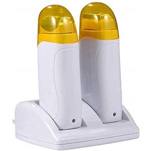 MadPrice SCALDARULLO Professionale SCALDACERA Doppio Rullo CERETTA Cera Ricarica DEPILATORE 40W DEPILAZIONE