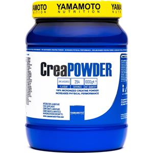 YAMAMOTO NUTRITION CreaPOWDER 1000 gr - Creatina Monoidrato in Polvere, Aumenta le Prestazioni Fisiche, Non Aromatizzato