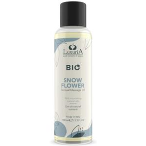 Intimateline Luxuria - Olio da Massaggio Bio ai Fiori di Neve 100 ml con Oli Vegetali Naturali