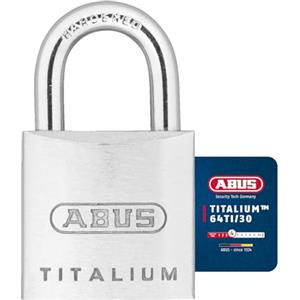 Abus 56389 - Lucchetto 30 mm, confezione da 2, colore: Argento