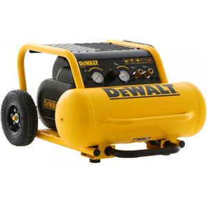 DeWalt DPC17PS-QS - Compressore aria elettrico portatile monofase, oil-less - Motore 2.5 HP - 17 lt