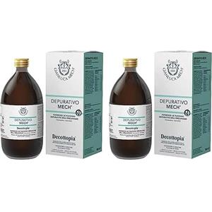 Gianluca Mech Decottopia Depurativo Mech Gianluca Mech, Liquido, per la salute digestiva, 500 ml (Confezione da 2)