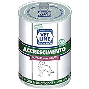 Vet Line cane accrescimento bufalo e patate 400 gr